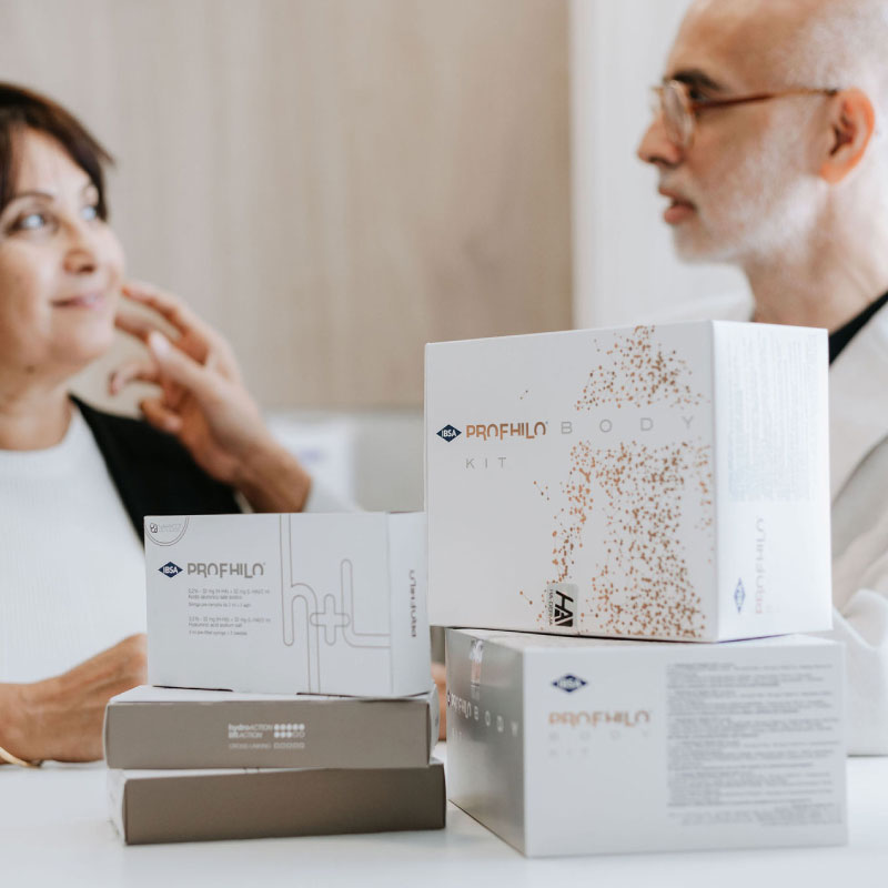 Profhilo consultation with Dr Minocha