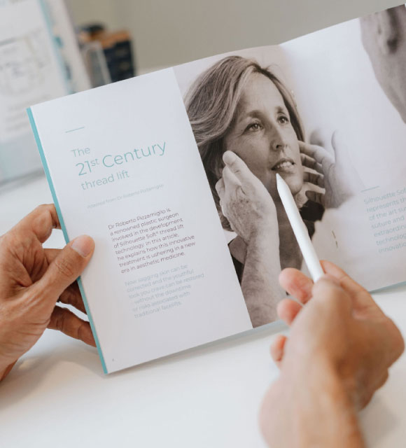 Thread lift information brochure