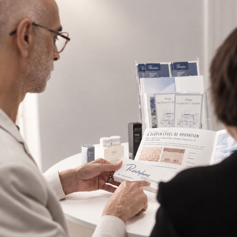 Restylane Skinboosters consultation with Dr Minocha